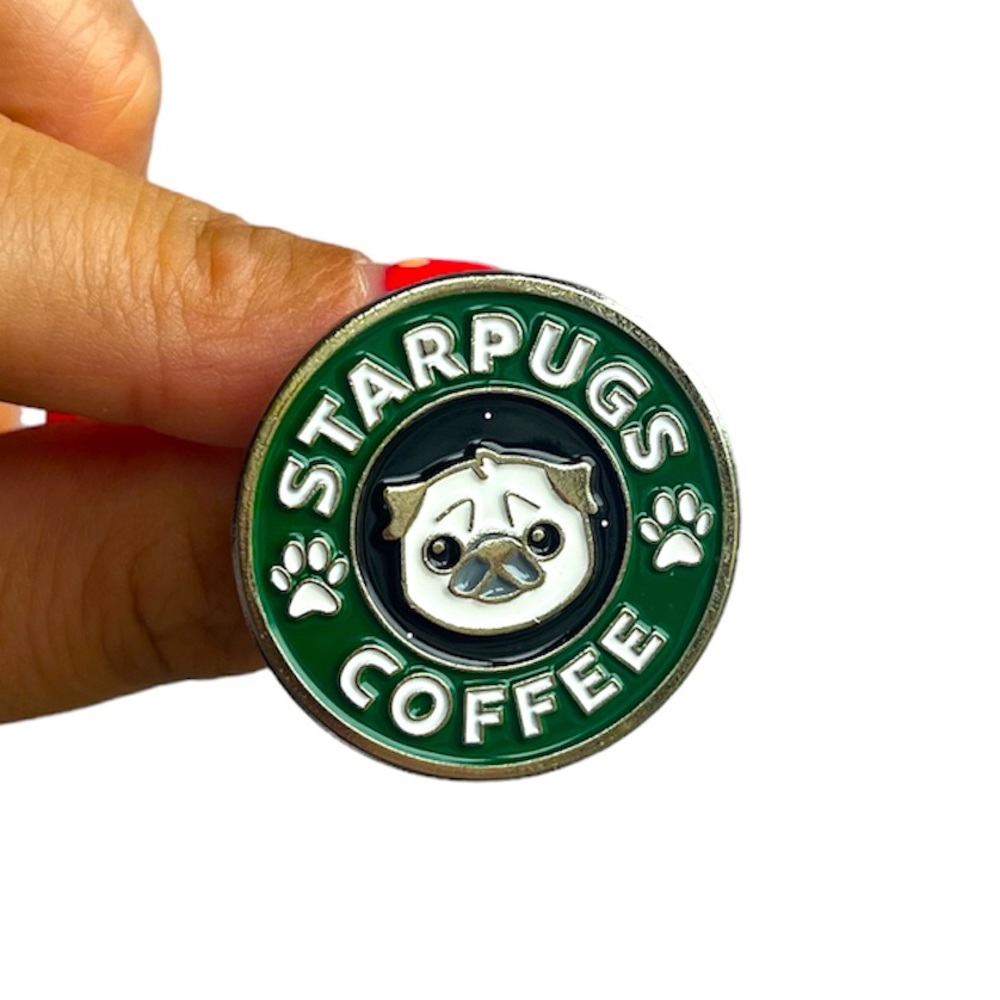Starpugs Coffee Enamel Pin